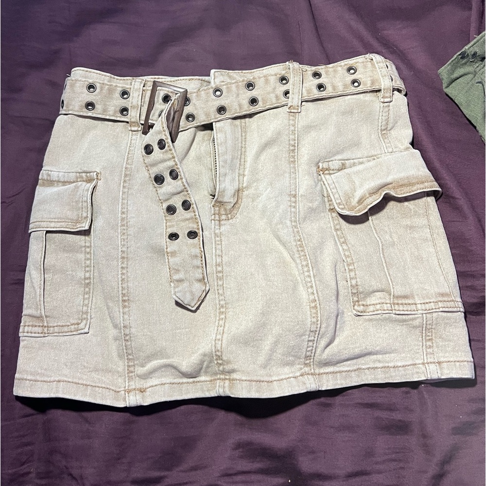 Sincerely Jules Cargo Miniskirt • size 1-2